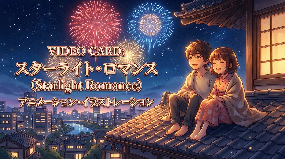 探花vlog浪漫动漫-星光下的约定